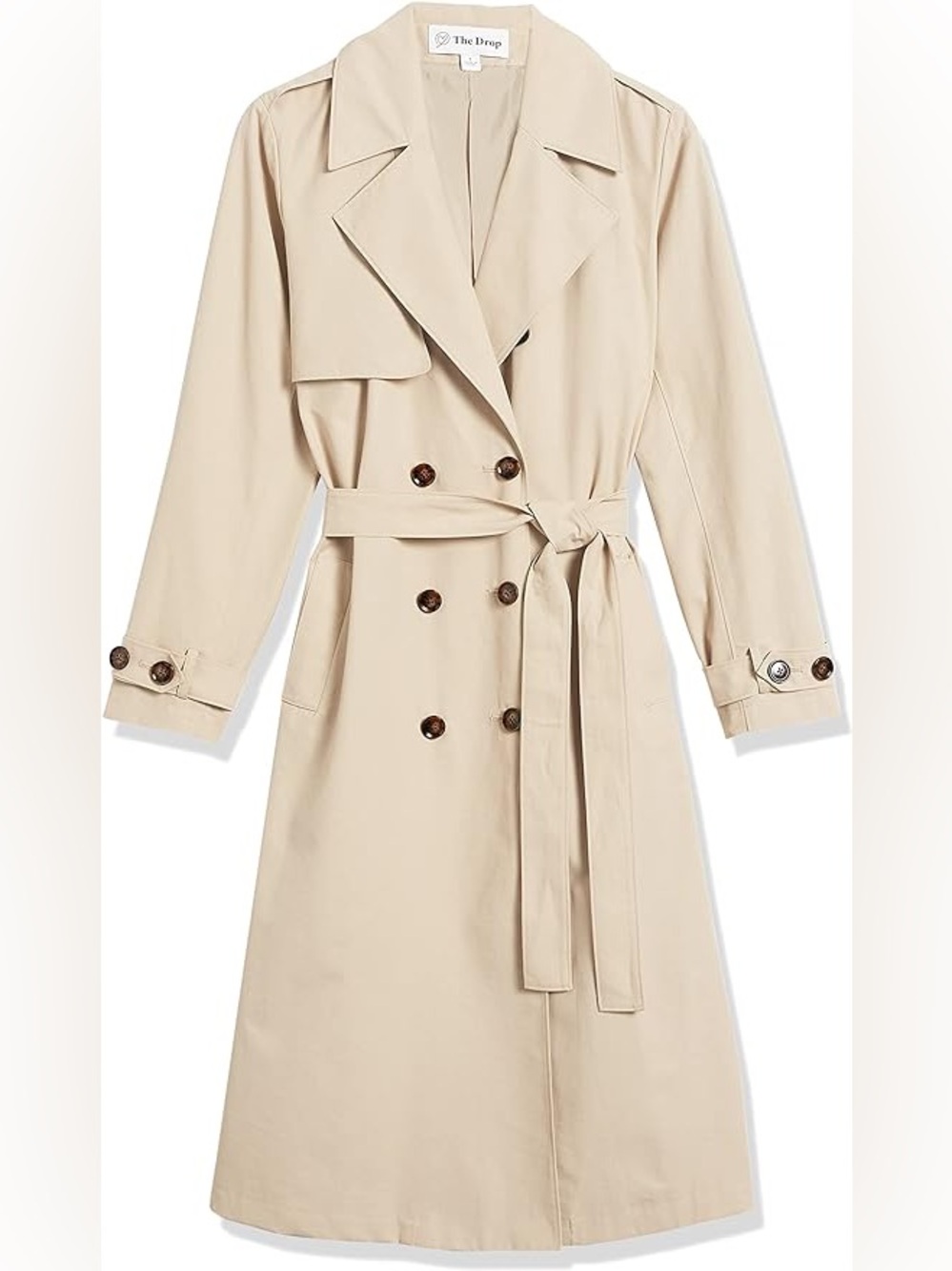 NWT The Drop Women's Noa Trench Coat